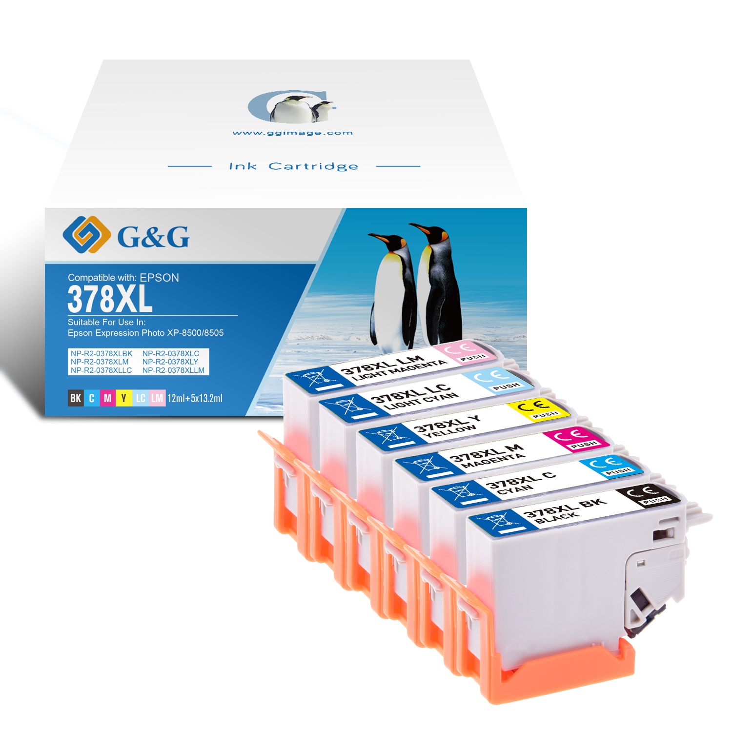 INCHIOSTRO Cartucce per stampanti inkjet ottimizzate per garantire la stessa brillantezza e durata OEM: fino a 15 tipi di colori dai carichi di lavoro elevati alle meravigliose stampe fotografiche.
